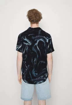 Pier One Marble Resort Unisex - Overhemd - Black -Pier One 0420f424c95e4678b3f6a5d999b41298