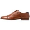 Pier One Leather - Veterschoenen - Cognac
