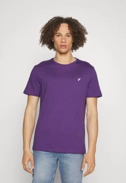 Pier One Unisex 5 Pack - T-Shirt Basic - Light Blue/Purple/White -Pier One 095b9a3674da4547b14b54174212bae2