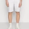 Pier One Colored Twill White Denim - Jeansshort - White Denim