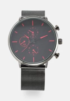 Pier One Unisex - Chronograaf - Black