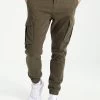 Pier One Cuffed Skinny Trouser- Cargobroek - Khaki