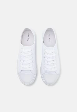 Pier One Unisex - Sneakers Laag - White -Pier One 2554e9f731ab485bb21884b4cded4dec