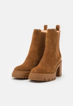 Pier One Leather - Enkellaarsjes Met Hoge Hak - Cognac 8 Pier One Leather - Enkellaarsjes Met Hoge Hak - Cognac -Pier One 2be65df1ec21468c939e38989695e7b8