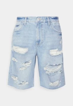 Pier One Jeansshort - Blue Denim -Pier One 2d86cf36a76e472da0ff1a300cb69e70
