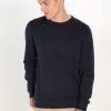 Pier One Basic Crewneck - Trui - Dark Blue