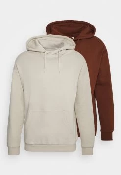 Pier One 2 Pack - Hoodie - Brown/Tan 10 Pier One 2 Pack - Hoodie - Brown/Tan -Pier One 387353c8250148b999109e88c7554a6a