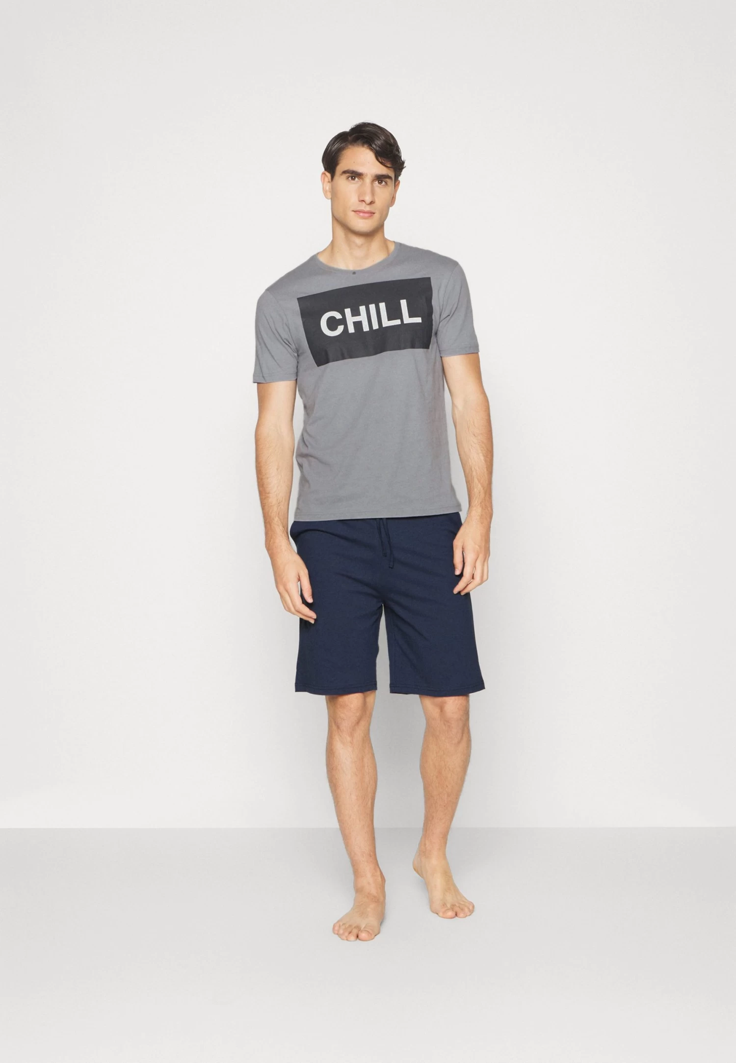 Pier One Pyjama - Dark Blue/Grey 2 Pier One Pyjama - Dark Blue/Grey - Afbeelding 2