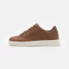 Pier One Unisex - Sneakers Laag - Cognac