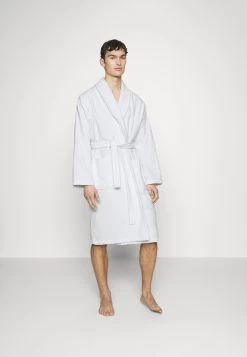 Pier One Shawl Towel Bathrobe - Badjas - White