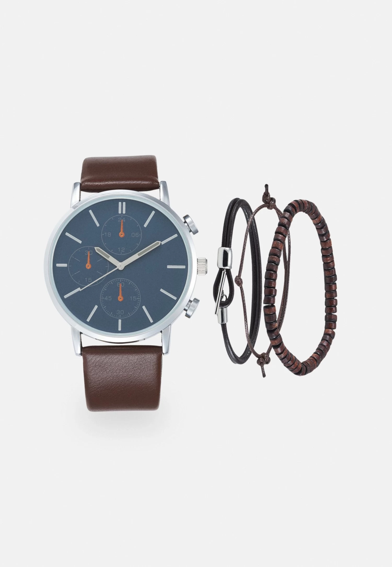 Pier One Set - Horloge - Cognac 1 Pier One Set - Horloge - Cognac