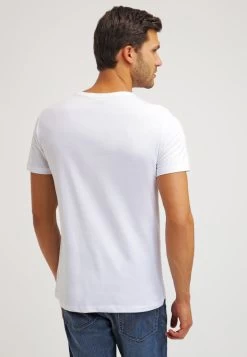 Pier One 2 Pack - T-Shirt Basic - White/Black -Pier One 5aed355507e44010828824c23af43b99