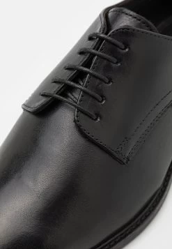 Pier One Leather - Veterschoenen - Black -Pier One 5df7fbd642c843e5ba8fa66bed214127
