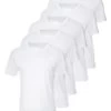 Pier One 5 Pack - T-Shirt Basic - White