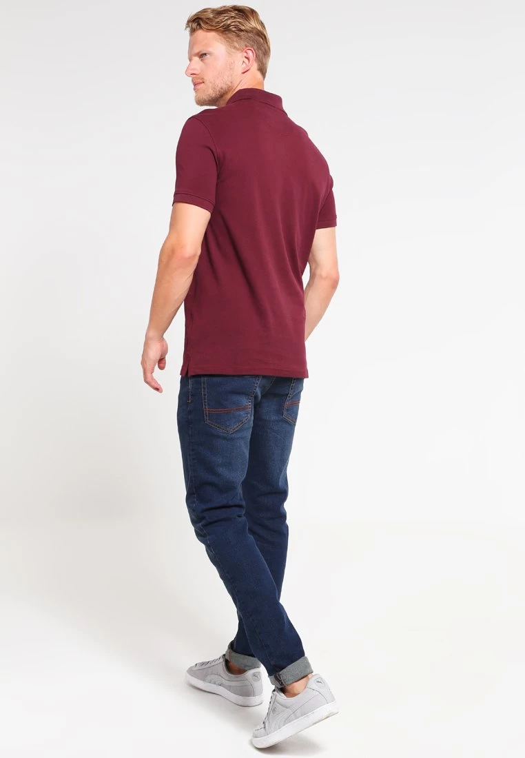 Pier One Basic - Poloshirt - Bordeaux 3 Pier One Basic - Poloshirt - Bordeaux - Afbeelding 3