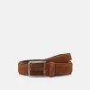 Pier One Leather Unisex - Riem - Cognac