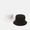 Pier One Unisex 2 Pack - Hoed - Black/White