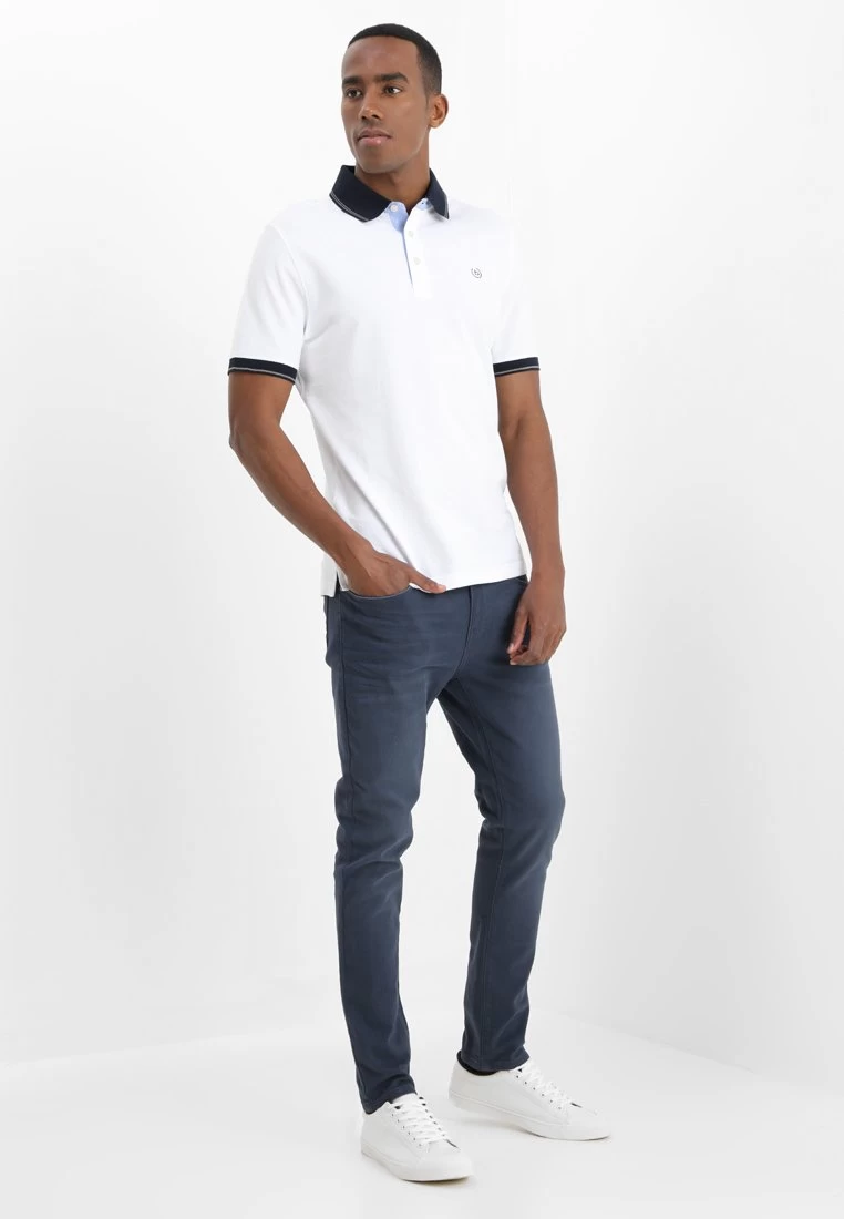 Pier One Coloured Baron - Slim Fit Jeans - Dark Blue 2 Pier One Coloured Baron - Slim Fit Jeans - Dark Blue - Afbeelding 2