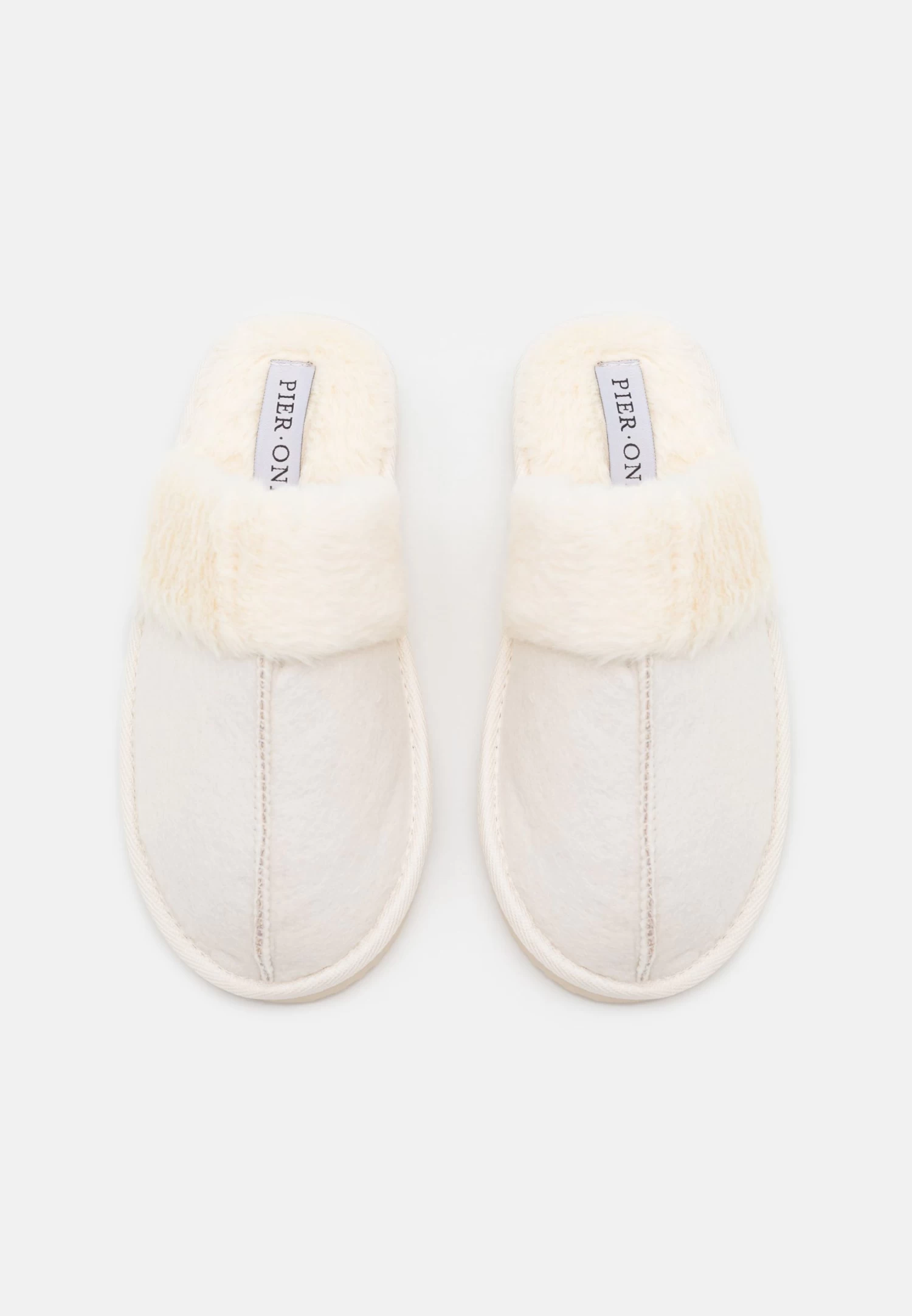 Pier One Pantoffels - Off-White 5 Pier One Pantoffels - Off-White - Afbeelding 5