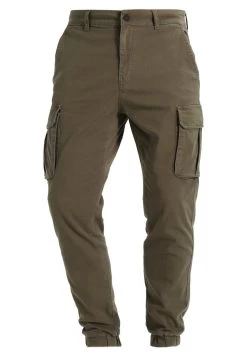 Pier One Cuffed Skinny Trouser- Cargobroek - Khaki -Pier One 8b5d9a7661e7447cbc122a53d9869344