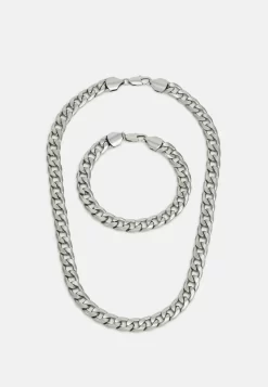 Pier One 2Pack Set - Ketting - Silver-Coloured