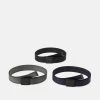 Pier One Unisex 3 Pack - Riem - Black/Dark Blue/Grey