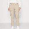 Pier One Cuffed Skinny Trouser- Cargobroek - Tan