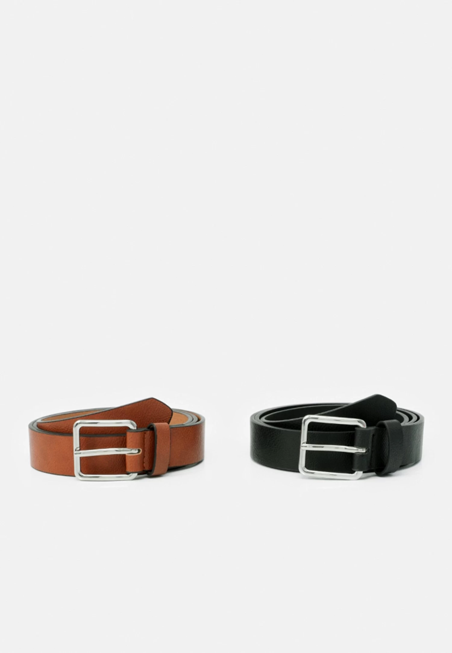 Pier One 2 Pack - Riem - 802 - Black_708 - Cognac 1 Pier One 2 Pack - Riem - 802 - Black_708 - Cognac