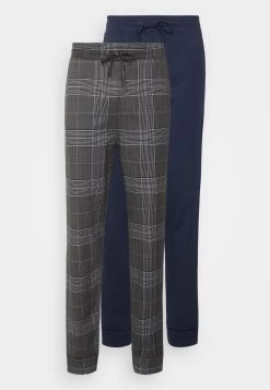 Pier One 2 Pack - Pyjamabroek - Dark Blue/Blue