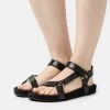 Pier One Leather - Sandalen - Black