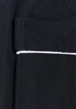 Pier One Badjas - Dark Blue/White -Pier One af5db020933b45ceb4cef8b9825af3a6