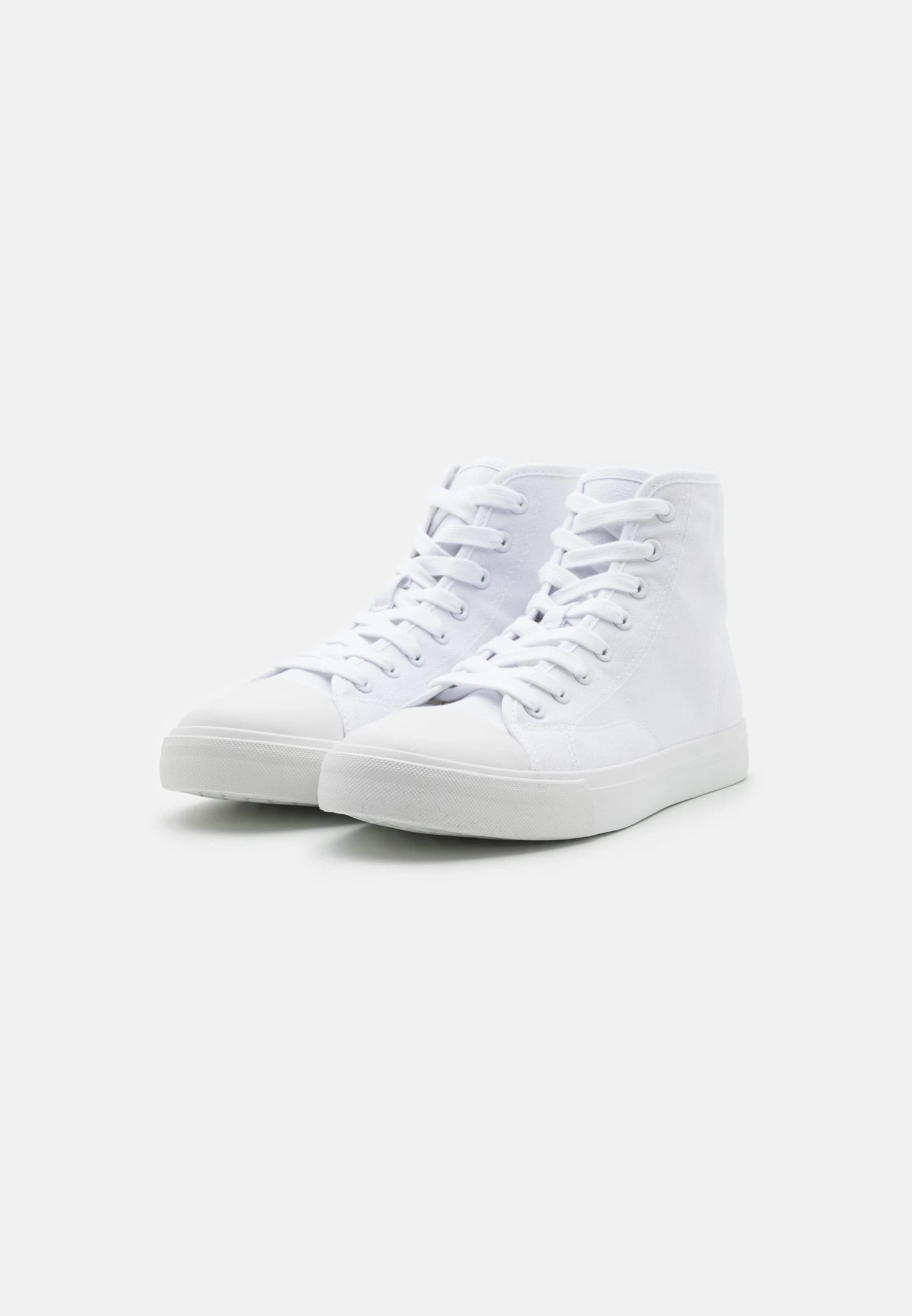 Pier One Unisex - Sneakers Hoog - White 2 Pier One Unisex - Sneakers Hoog - White - Afbeelding 2