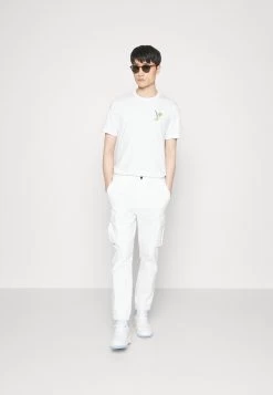 Pier One Cuffed Skinny Trouser- Cargobroek - White -Pier One c802ec244b124bc894f54cc790f8cfa4