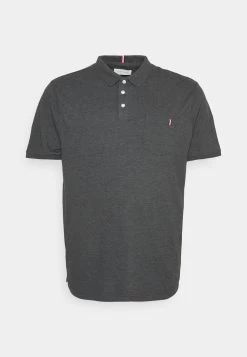 Pier One Tricolore Trim- Poloshirt - Dark Grey -Pier One d71f135acdb14bbd877c7d99fda87b64