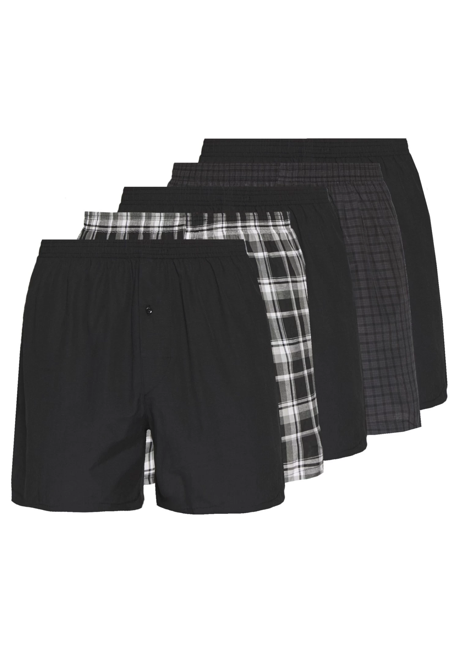 Pier One 5 Pack - Boxershort - Black 1 Pier One 5 Pack - Boxershort - Black