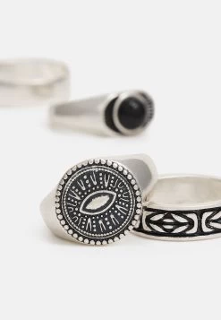 Pier One 5 Pack - Ring - Silver-Coloured 5 Pier One 5 Pack - Ring - Silver-Coloured -Pier One db6a637888e34ec5a4d8dceca3b8fe16