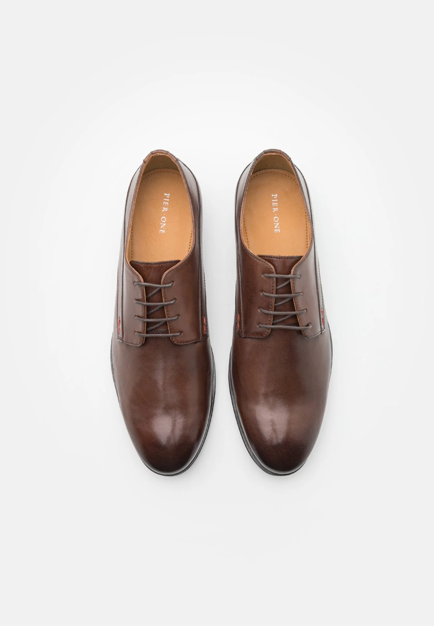 Pier One Leather - Veterschoenen - Brown 4 Pier One Leather - Veterschoenen - Brown - Afbeelding 4