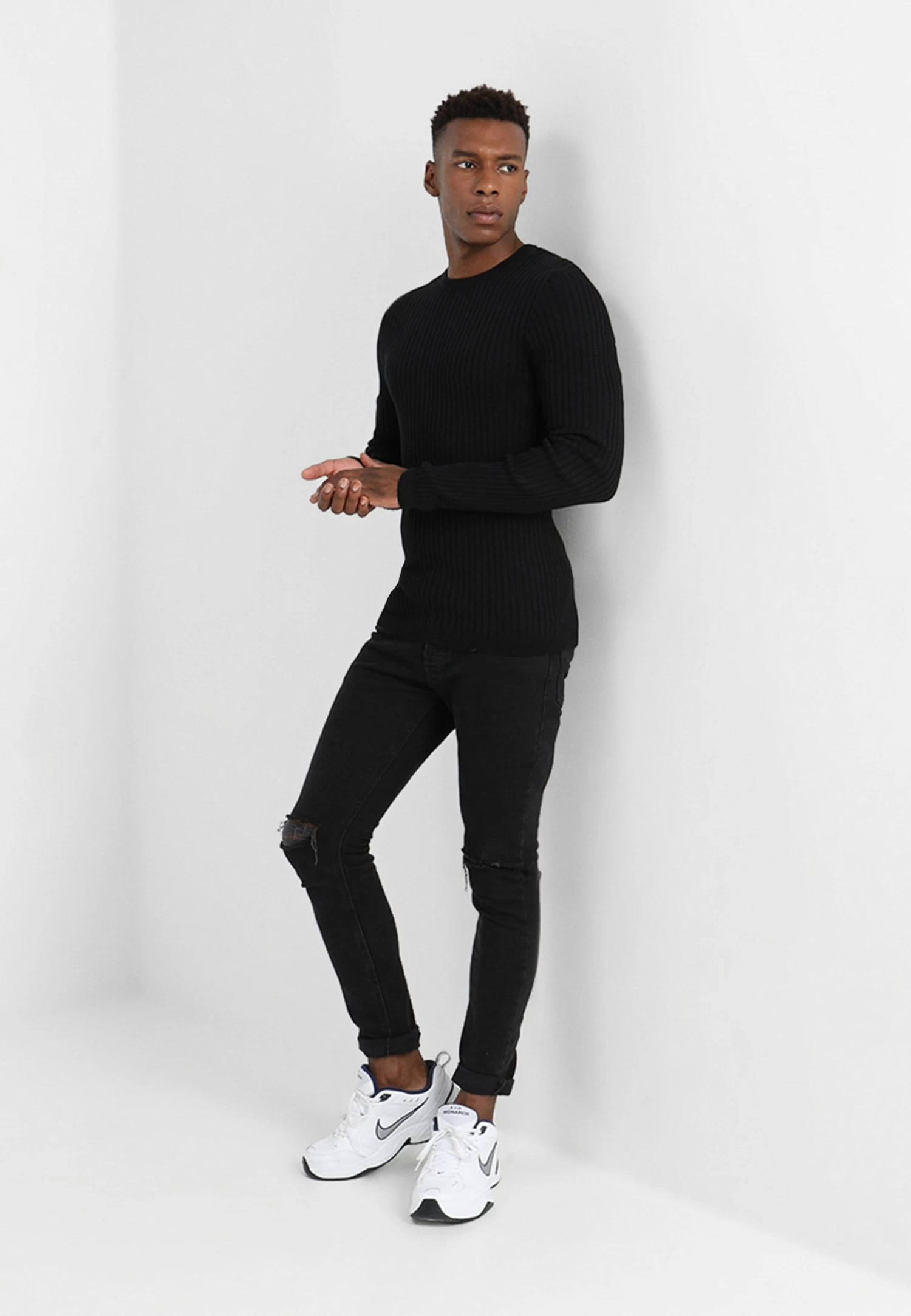 Pier One Trui - Black 2 Pier One Trui - Black - Afbeelding 2