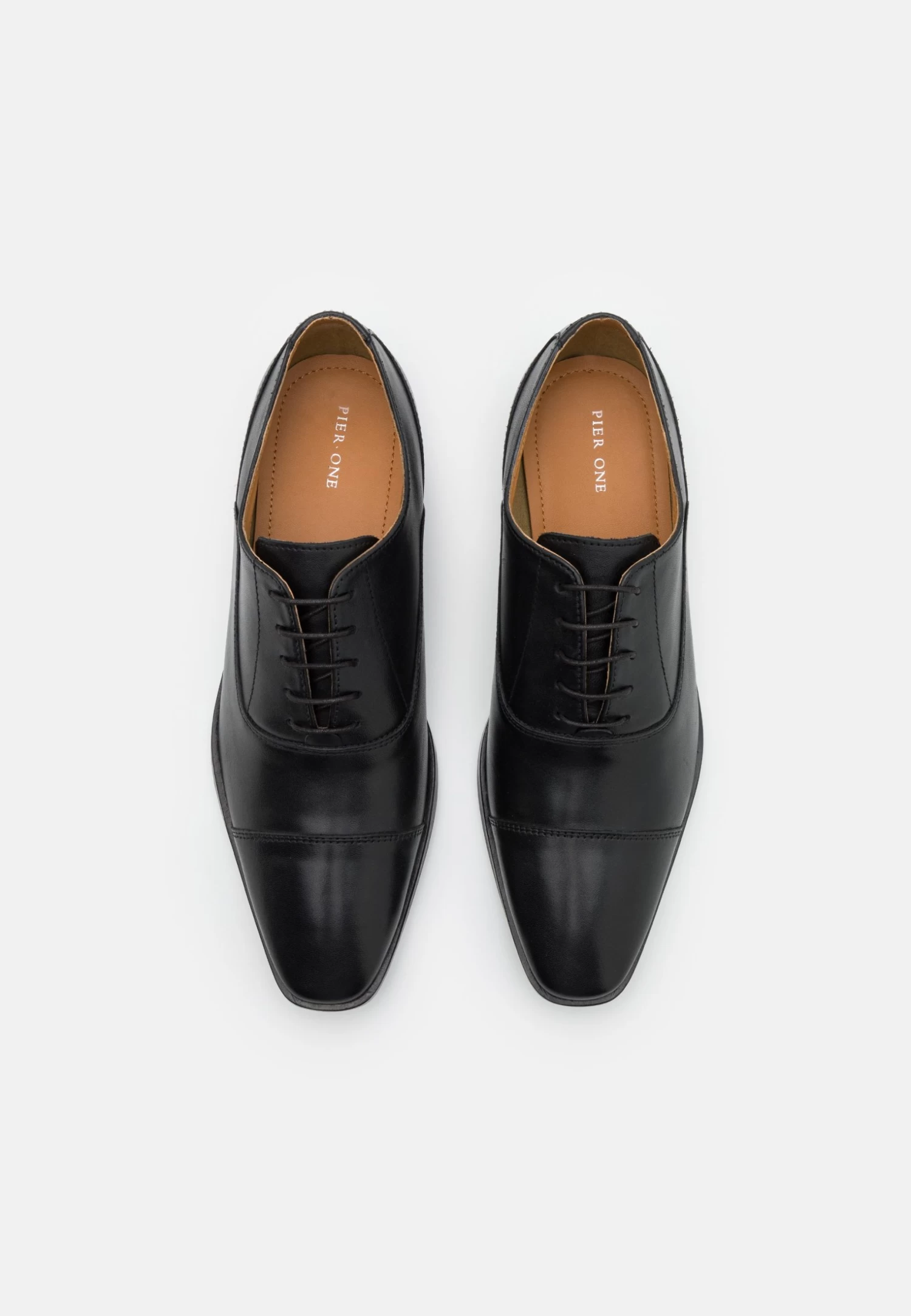 Pier One Leather- Veterschoenen - Black 4 Pier One Leather- Veterschoenen - Black - Afbeelding 4