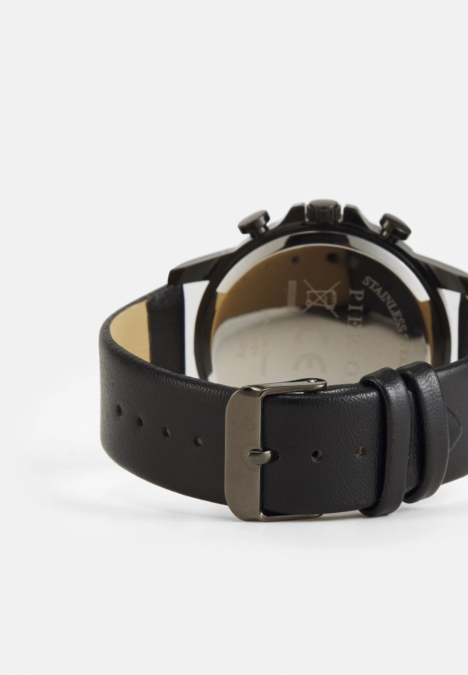 Pier One Unisex - Chronograaf - Black 2 Pier One Unisex - Chronograaf - Black - Afbeelding 2