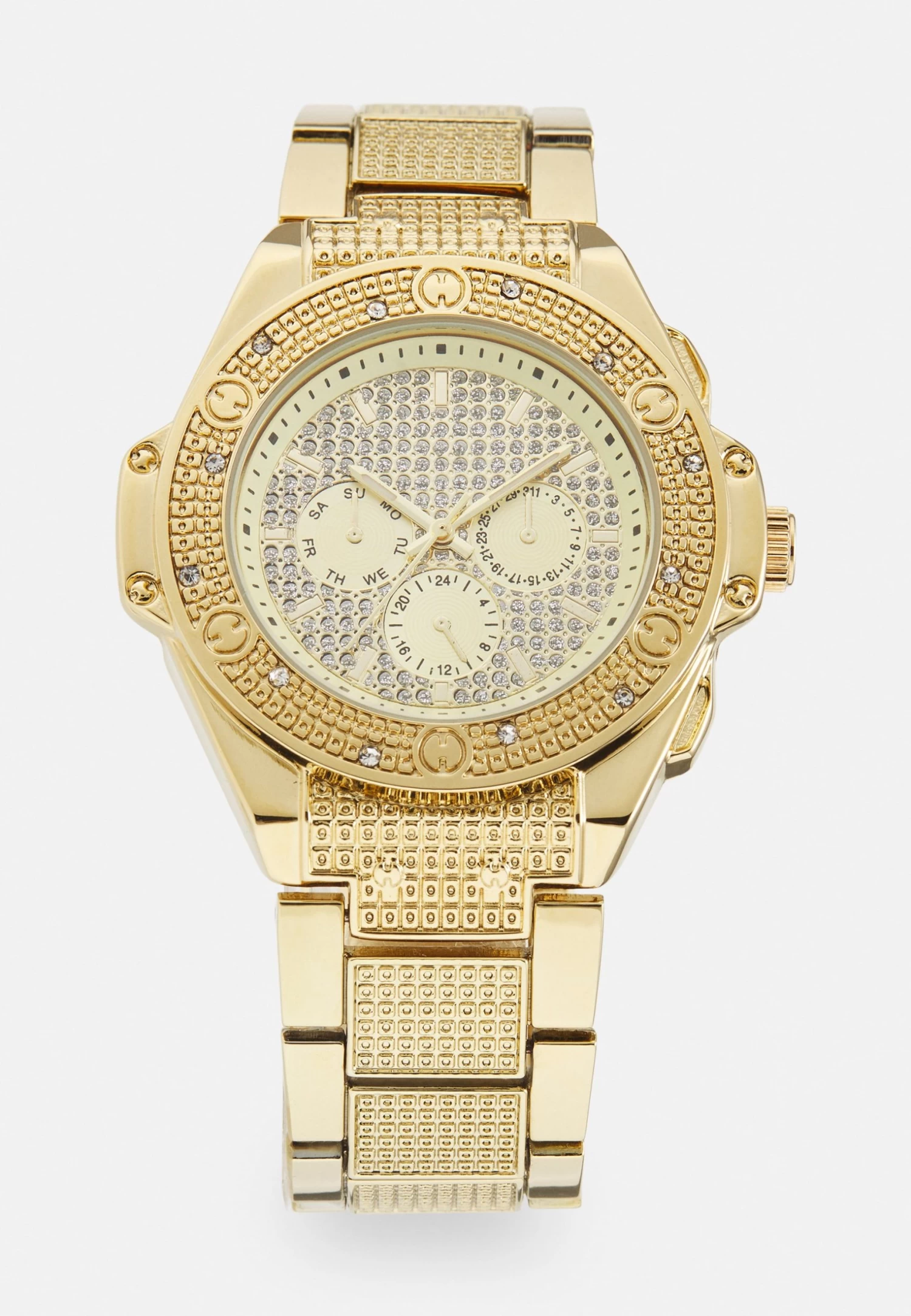 Pier One Unisex - Horloge - Gold-Coloured 1 Pier One Unisex - Horloge - Gold-Coloured