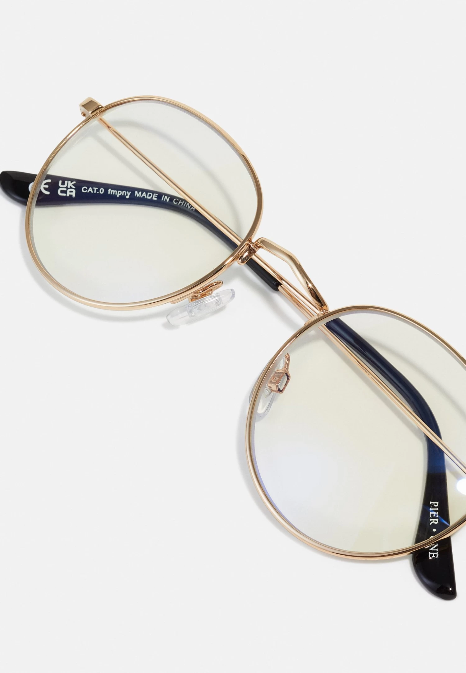 Pier One Unisex - Brillen Met Blauwlichtfilter -Gold- Coloured 4 Pier One Unisex - Brillen Met Blauwlichtfilter -Gold- Coloured - Afbeelding 4