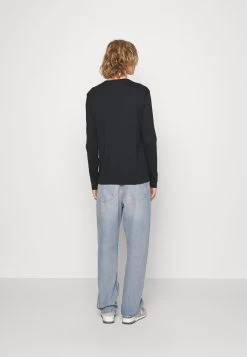 Pier One 5 Pack - Longsleeve - White/Dark Blue/Black -Pier One f535302a43fa4b80a1a3b6c44bddcdfe