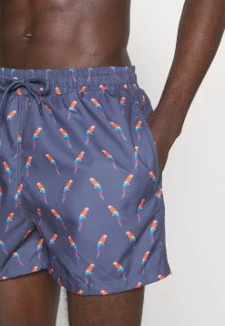 Pier One Zwemshorts - Dark Blue/Multi-Coloured -Pier One f5df0e665631444f8176e8f263e4353a