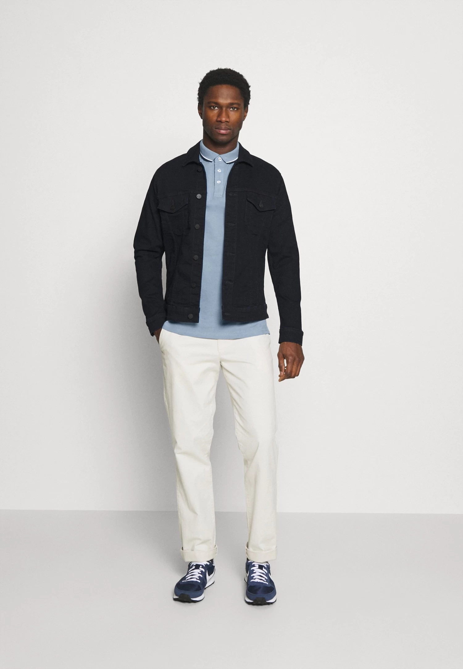 Pier One Poloshirt - Light Blue 1 Pier One Poloshirt - Light Blue